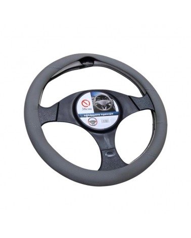 Κάλυμμα τιμονιού αυτοκινήτου - XY-057 - 122537 - Grey