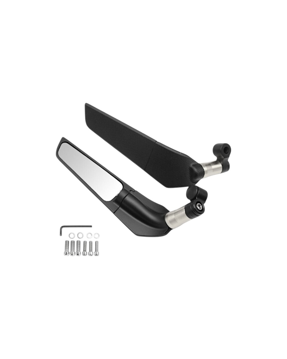 Καθρέπτες μοτοσυκλέτας - MG0306-S - 310797 - Silver