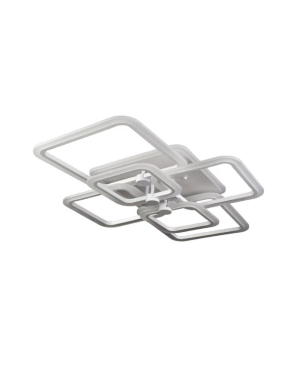 Φωτιστικό οροφής LED - Πλαφονιέρα με Dimmer - 6116-8WH