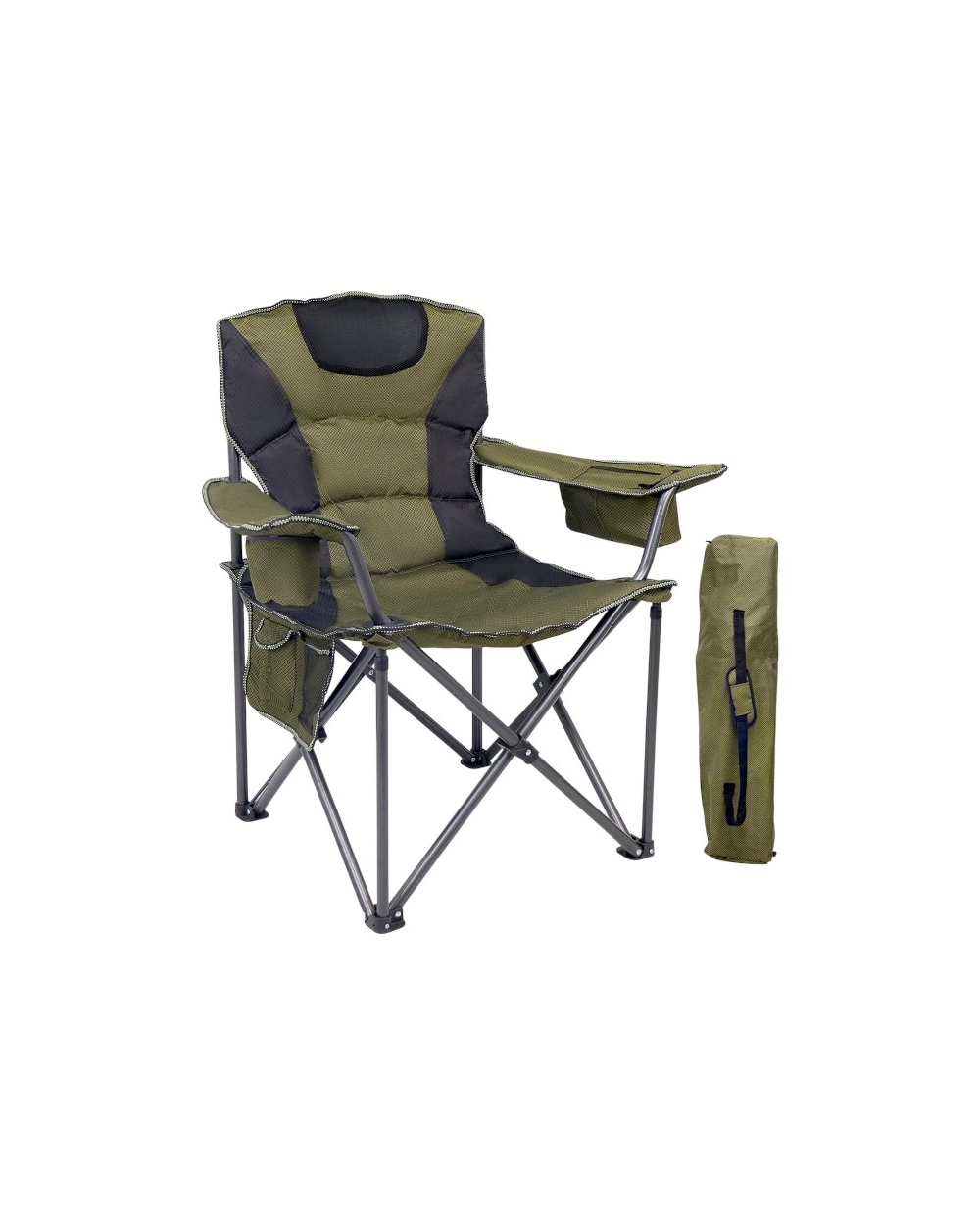 Πτυσσόμενη καρέκλα camping - 1055L  - 241781 - Green