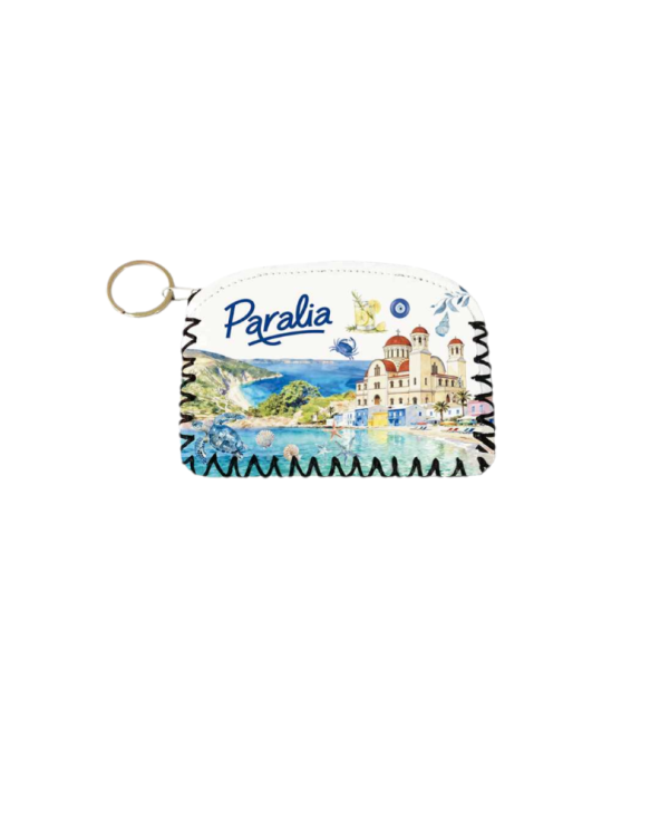 Πορτοφόλι Souvenir μπρελόκ - PVC - Paralia - 14*9cm