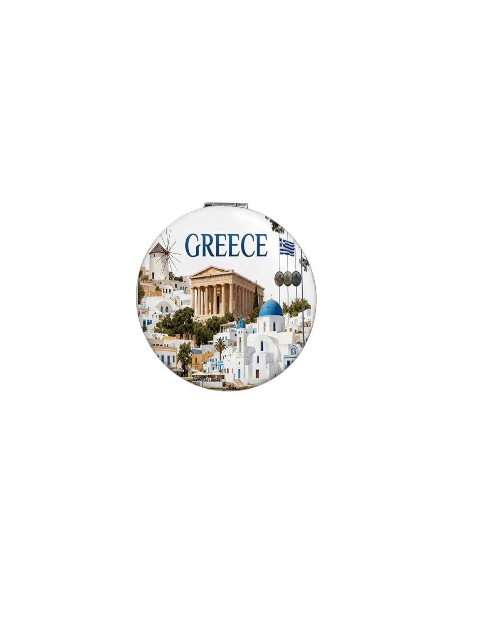 Kαθρέπτης τσέπης Souvenir - Greece - 7*7*3cm