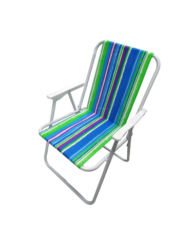 Πτυσσόμενη καρέκλα camping - 1215 - 270836 - Blue/Green