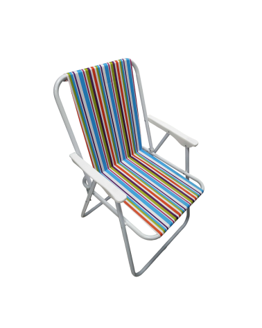 Πτυσσόμενη καρέκλα camping - 1215 - 270836 - Colorful