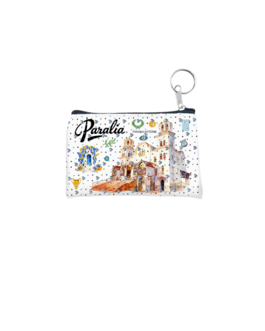 Πορτοφόλι Souvenir μπρελόκ - PVC - Paralia - 11*7cm