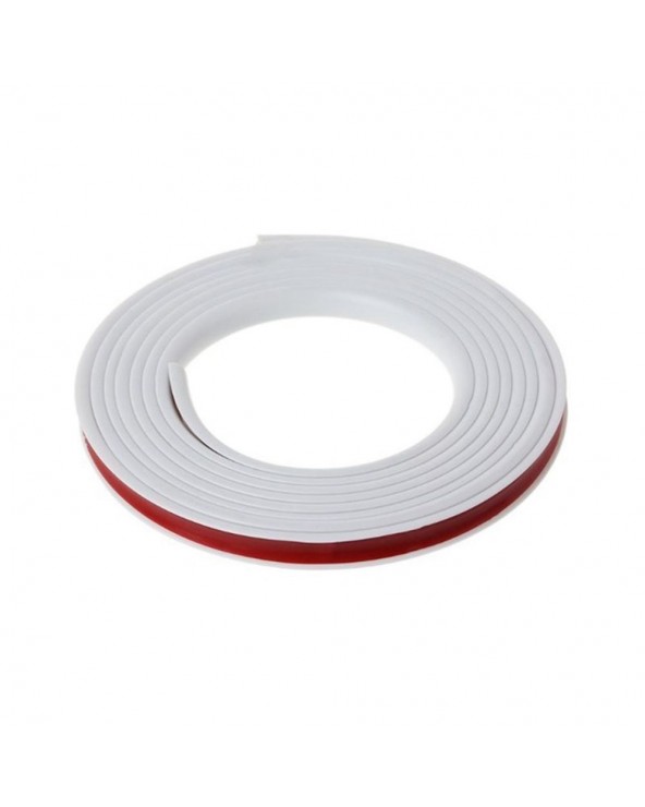 Διακοσμητική αυτοκόλλητη ταινία 3D ζαντών αυτοκινήτου 1404301 - 140356 - White