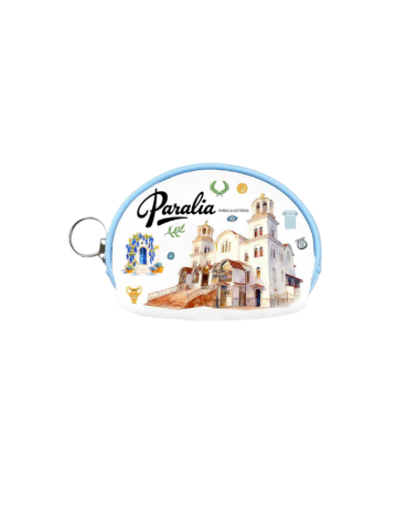 Πορτοφόλι Souvenir μπρελόκ mini - PVC - Paralia - 10*8*3cm