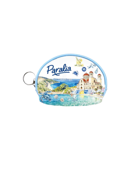 Πορτοφόλι Souvenir μπρελόκ mini - PVC - Paralia - 10*8*3cm