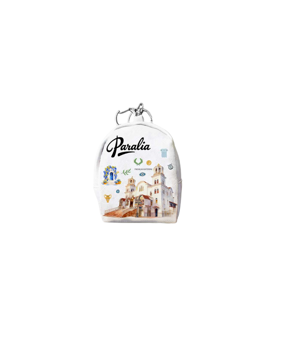 Πορτοφόλι Souvenir μπρελόκ mini - PVC - Paralia - 7*9*4.5cm