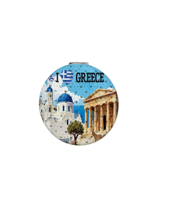 Kαθρέπτης τσέπης Souvenir - Greece - 7*7*3cm