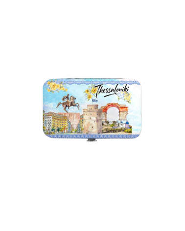 Σετ περιποίησης νυχιών σε θήκη Souvenir - Thessaloniki