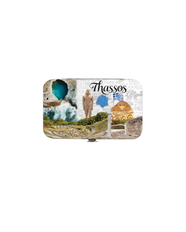 Σετ περιποίησης νυχιών σε θήκη Souvenir - Thassos
