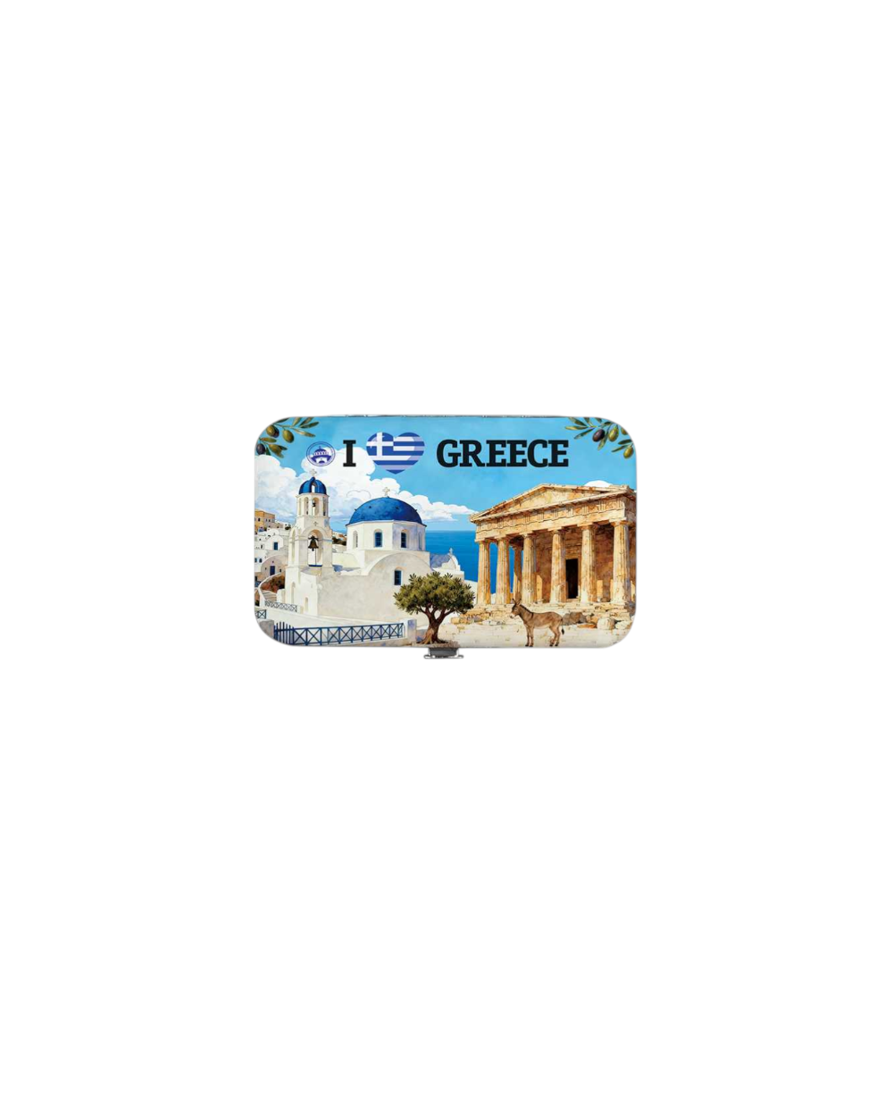 Σετ περιποίησης νυχιών σε θήκη Souvenir - Greece