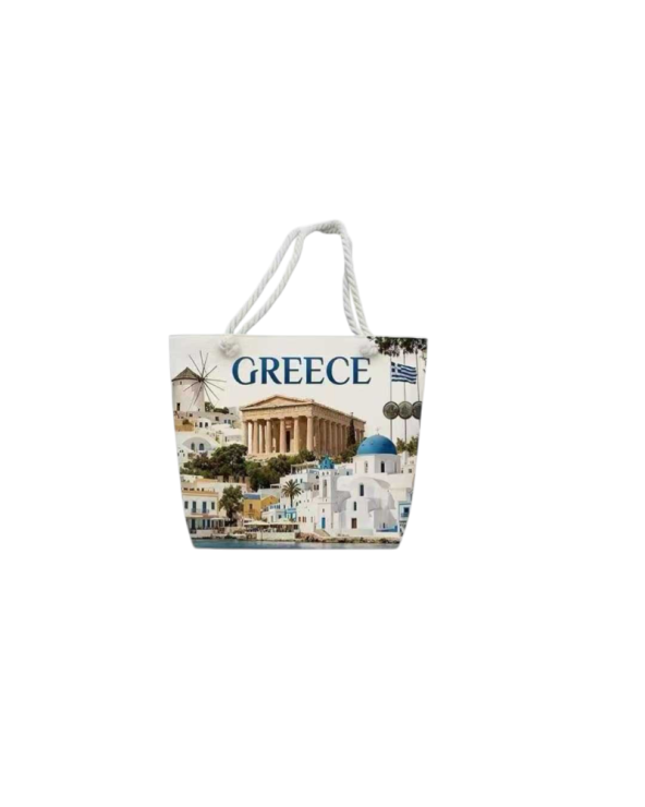 Τσάντα θαλάσσης τουριστική - Greece - 48*37*13cm