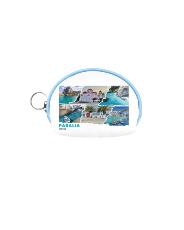 Πορτοφόλι Souvenir μπρελόκ mini - PVC - Paralia - 10*8*3cm