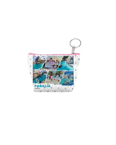 Πορτοφόλι Souvenir μπρελόκ mini - PVC - Paralia - 11*7*4cm