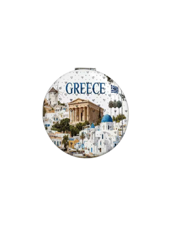 Kαθρέπτης τσέπης Souvenir - Greece - 7*7*3cm