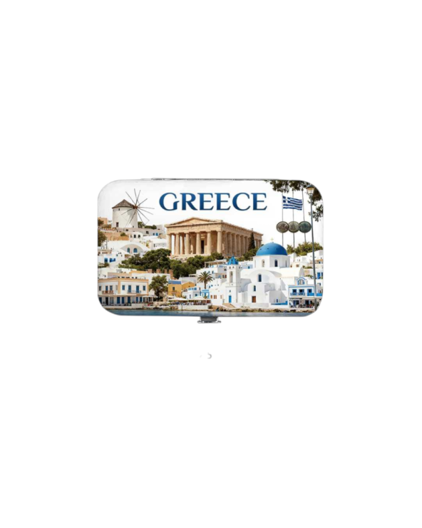 Σετ περιποίησης νυχιών σε θήκη Souvenir - Greece