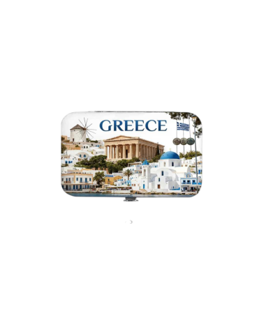 Σετ περιποίησης νυχιών σε θήκη Souvenir - Greece