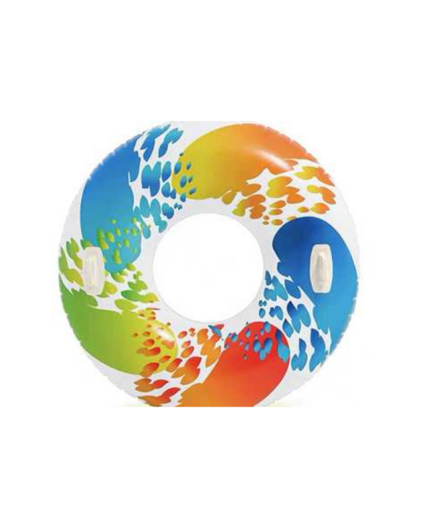 Φουσκωτό σωσίβιο πολύχρωμο με λαβές - 100cm