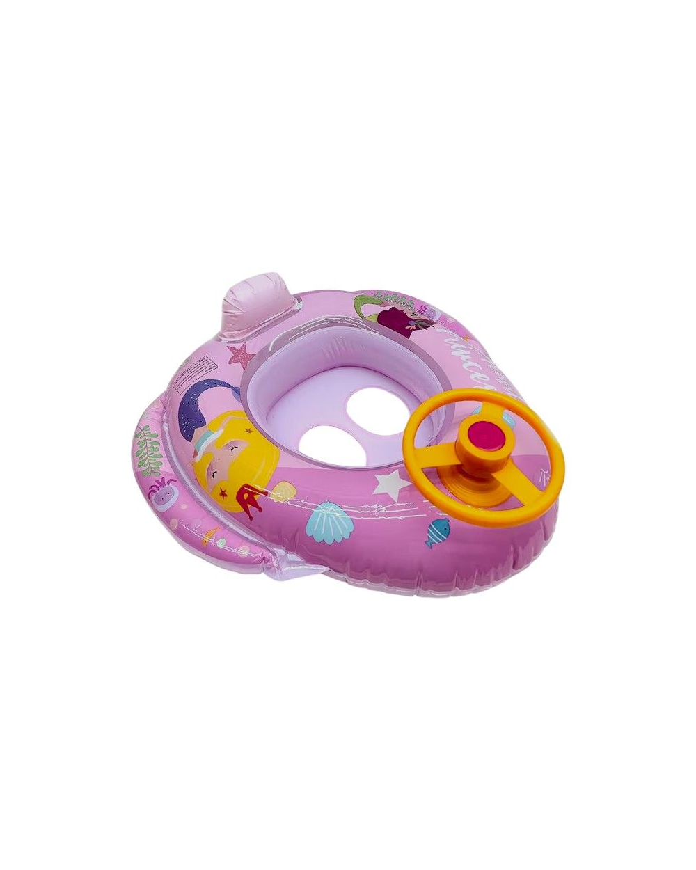 Παιδικό φουσκωτό σωσίβιο με κάθισμα & τιμόνι - SL-B016A - 150502 - Purple