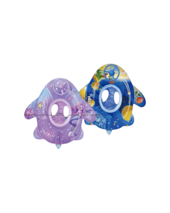 Παιδικό φουσκωτό σωσίβιο με τιμόνι και κάθισμα