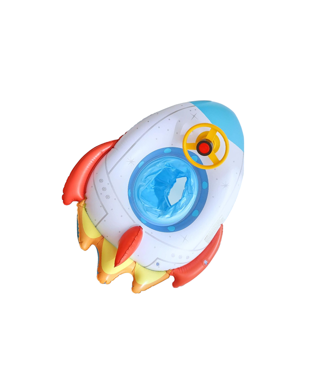 Παιδικό φουσκωτό σωσίβιο Πύραυλος με κάθισμα & τιμόνι - SL-B091