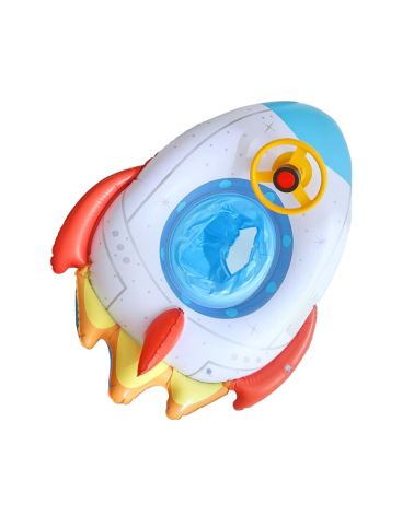 Παιδικό φουσκωτό σωσίβιο Πύραυλος με κάθισμα & τιμόνι - SL-B091