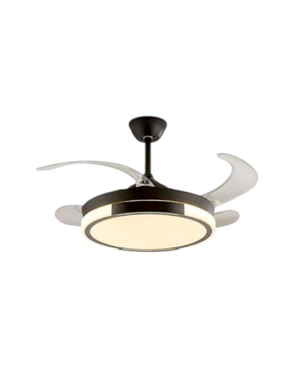 Ανεμιστήρας οροφής & φωτιστικό - DS-8018 - 2*48W - 431644 - Black