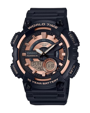 WATCH CASIO MAN AEQ-110W-1A3 (52,2MM)
