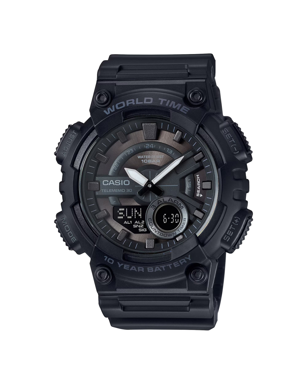 WATCH CASIO MAN AEQ-110W-1B (52,2MM)