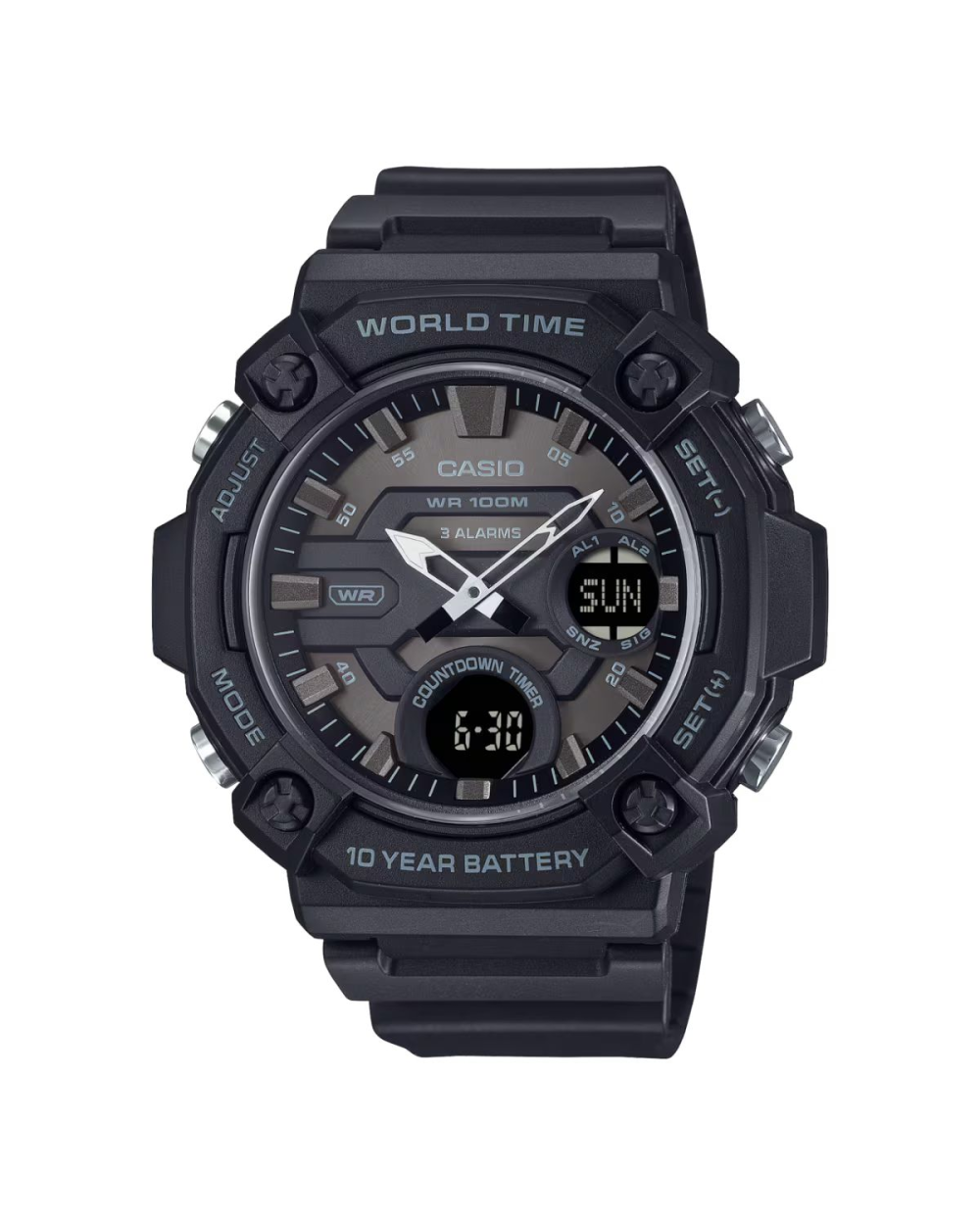 WATCH CASIO MAN AEQ-120W-1B (53,3MM)