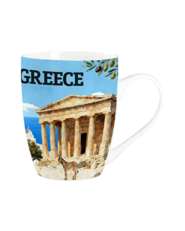 Σετ κεραμική κούπα Souvenir - 12pcs - Greece