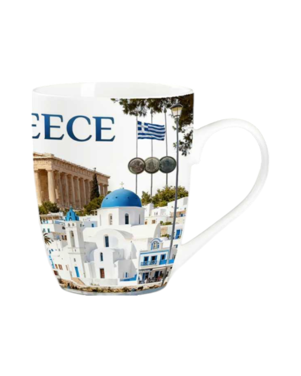 Σετ κεραμική κούπα Souvenir - 12pcs - Greece