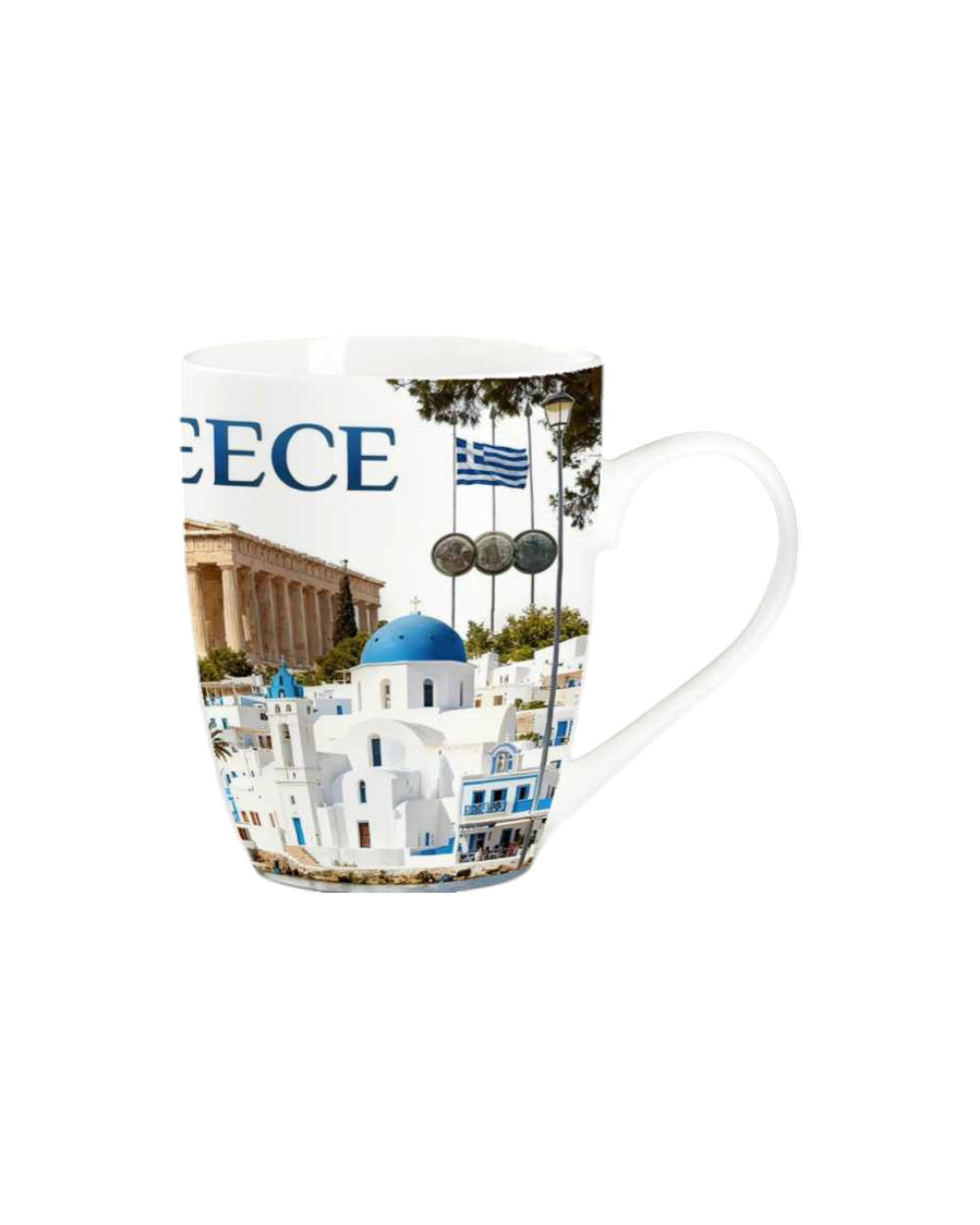 Σετ κεραμική κούπα Souvenir - 12pcs - Greece