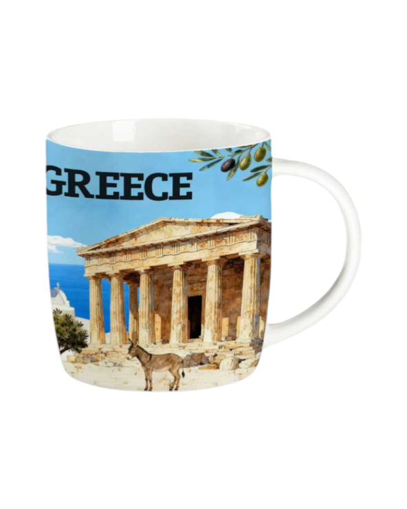 Σετ κεραμική κούπα Souvenir - 12pcs - Greece