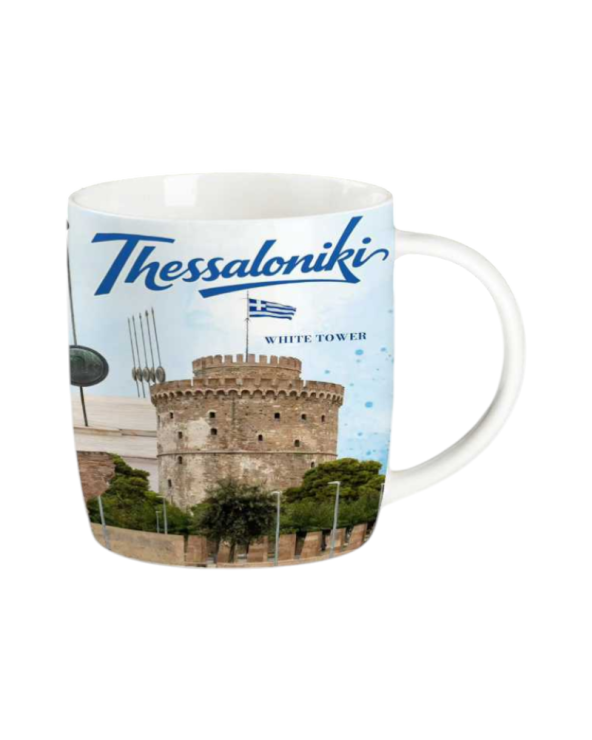 Σετ κεραμική κούπα Souvenir - 12pcs - Thessaloniki