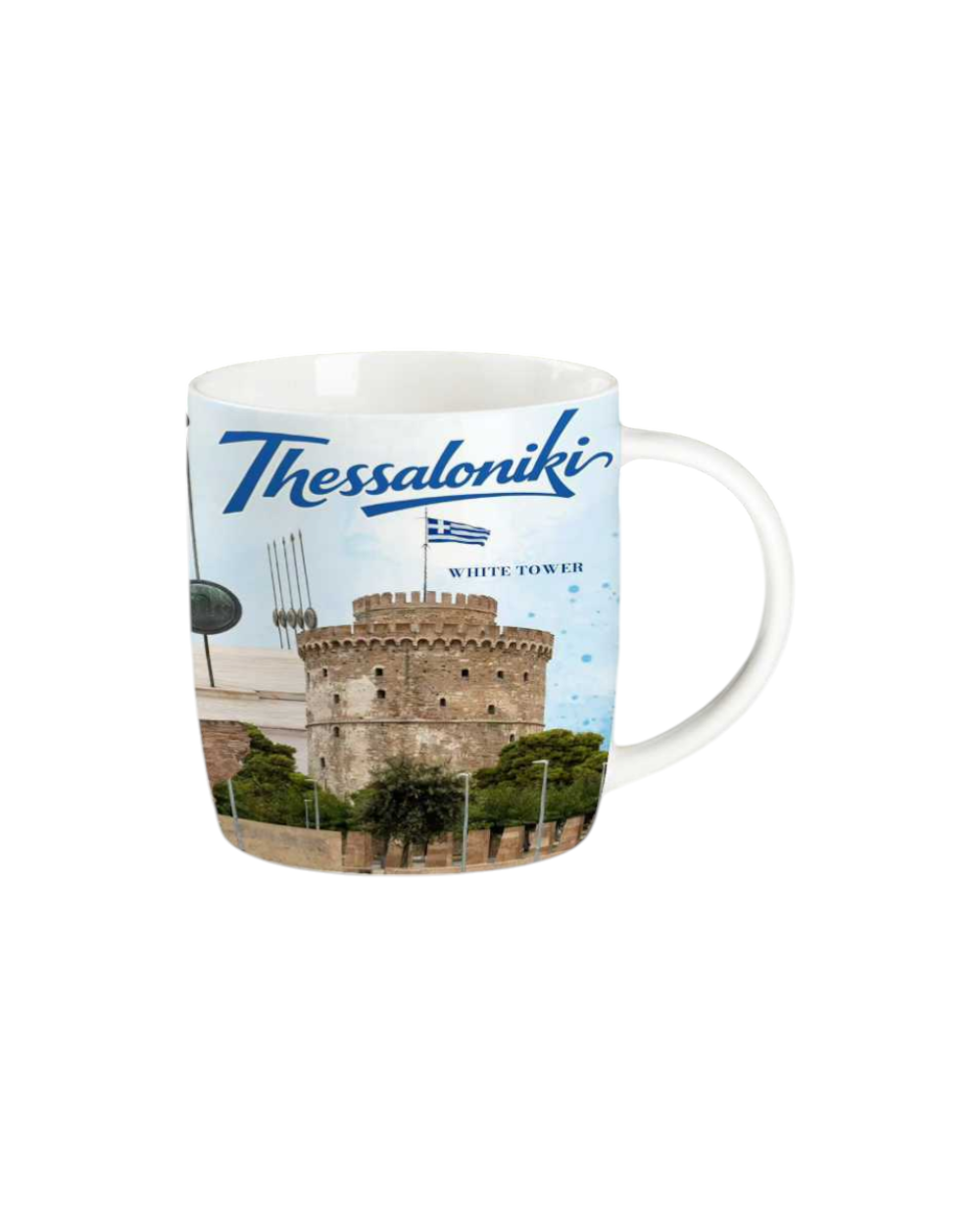 Σετ κεραμική κούπα Souvenir - 12pcs - Thessaloniki