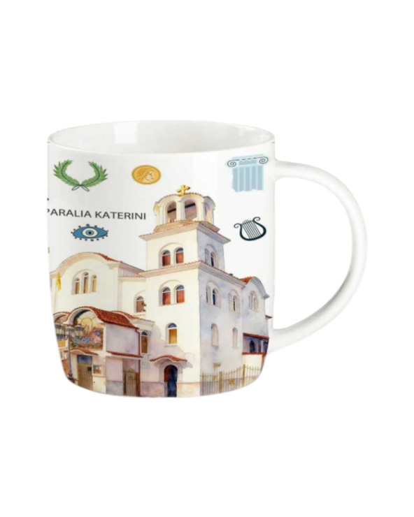 Σετ κεραμική κούπα Souvenir - 12pcs - Paralia