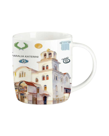 Σετ κεραμική κούπα Souvenir - 12pcs - Paralia