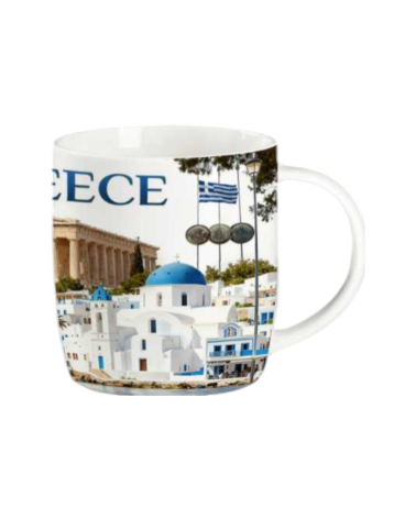 Σετ κεραμική κούπα Souvenir - 12pcs - Greece