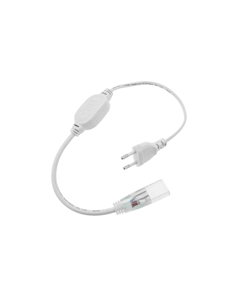 Καλώδιο τροφοδοσίας με μετασχηματιστή για ταινίες LED COB 220V