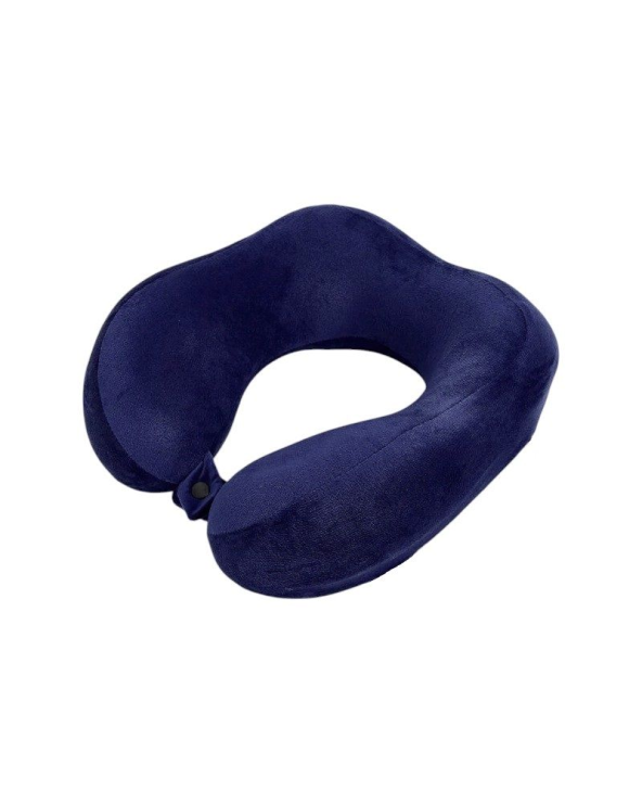 Μαξιλάρι αυχένα ταξιδίου - Memory Foam - 718936 - Blue