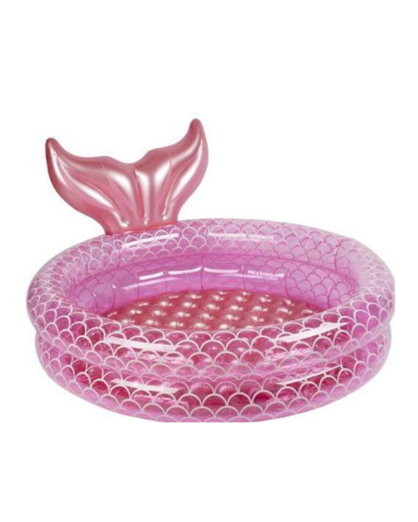 Παιδική φουσκωτή πισίνα Γοργόνα - 90cm - 150939 - Pink