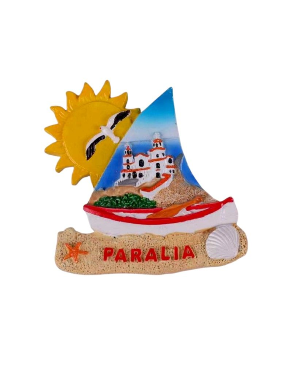 Tουριστικό μαγνητάκι Souvenir – Σετ 12pcs - Paralia
