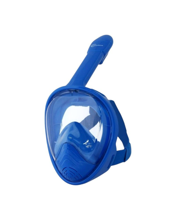 Μάσκα θαλάσσης Full Face με αναπνευστήρα - F-117A - 127122 - Blue