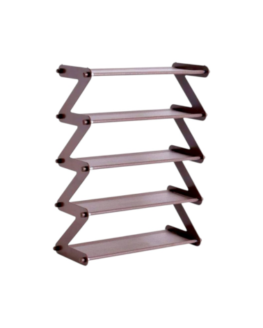 Ραφιέρα παπουτσιών 5 επιπέδων - YH8802-5 - 522466 - Brown
