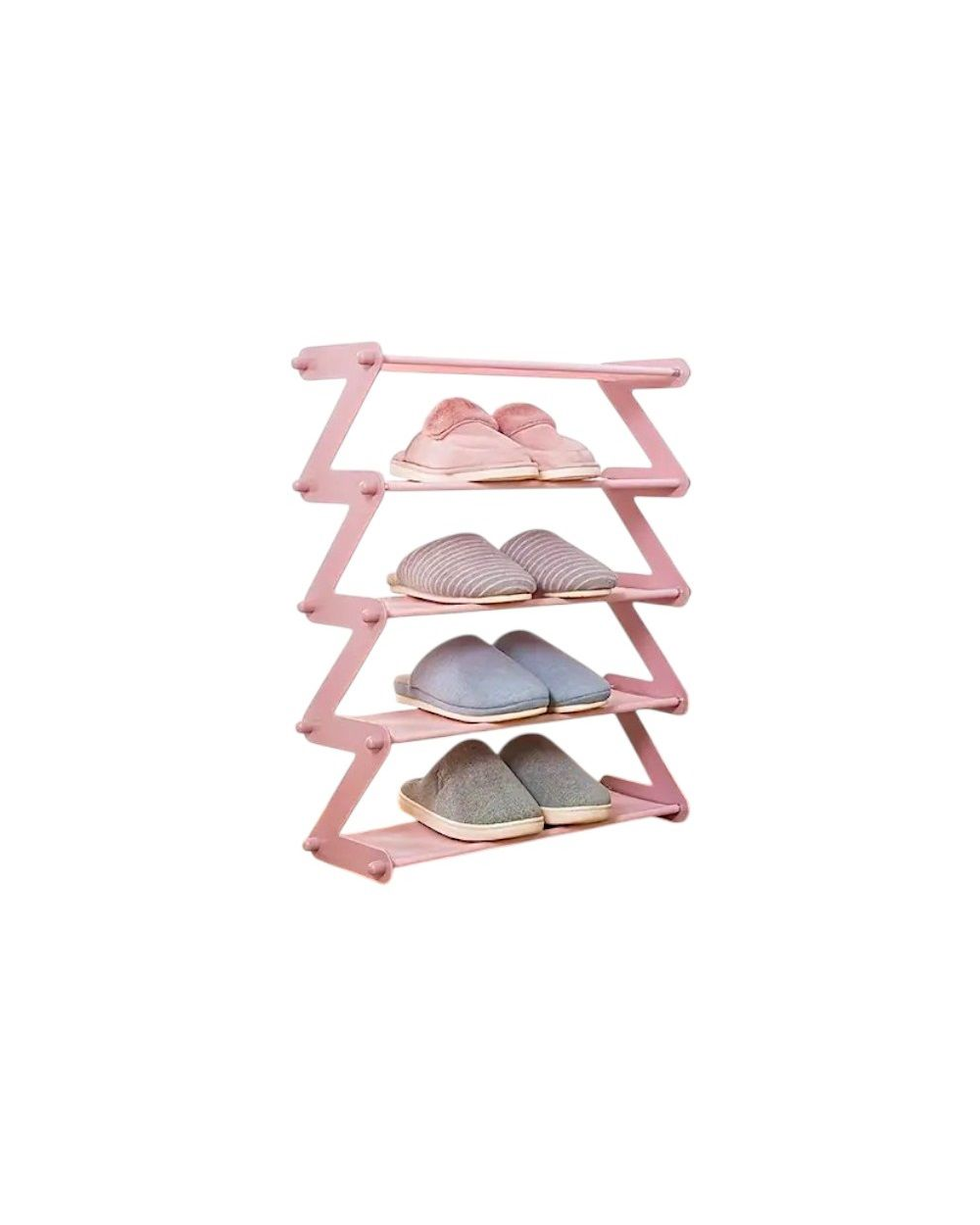 Ραφιέρα παπουτσιών 5 επιπέδων - YH8802-5 - 522466 - Pink