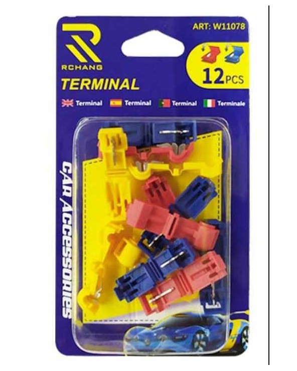 Σετ κλέφτες ρέυματος καλωδίου - Clips - T1/T2/T3 - 12pcs