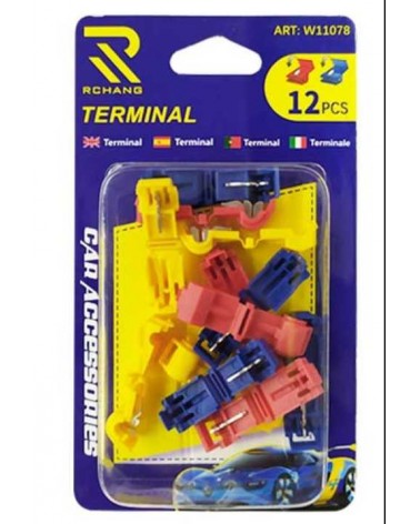 Σετ κλέφτες ρέυματος καλωδίου - Clips - T1/T2/T3 - 12pcs